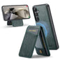 Fierre Shann Cowhide Vertical Flip Magnetic Card Holder Phone Case, For Samsung Galaxy S26+ 5G, For Samsung Galaxy S26 Ultra 5G, For Samsung Galaxy S26 5G, For Samsung Galaxy S25 5G, For Samsung Galaxy S25+ 5G, For Samsung Galaxy S25 Ultra 5G          ...