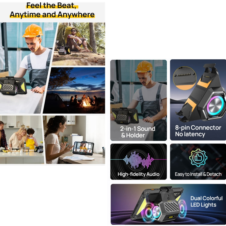 Ulefone PAD 3 PRO Portable Holder Wireless BT Speaker