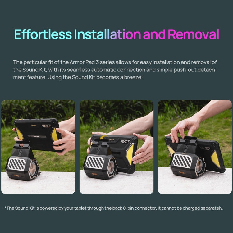 Ulefone PAD 3 PRO Portable Holder Wireless BT Speaker