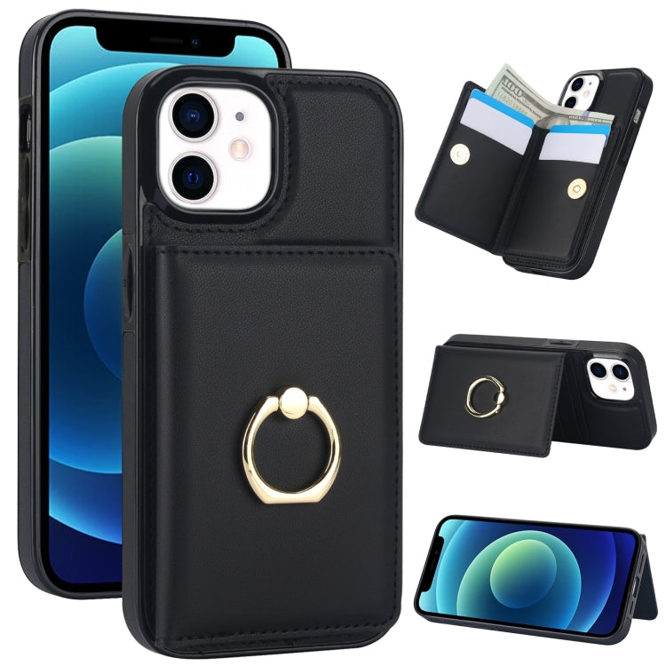 RFID Anti-theft Card Ring Holder Phone Case