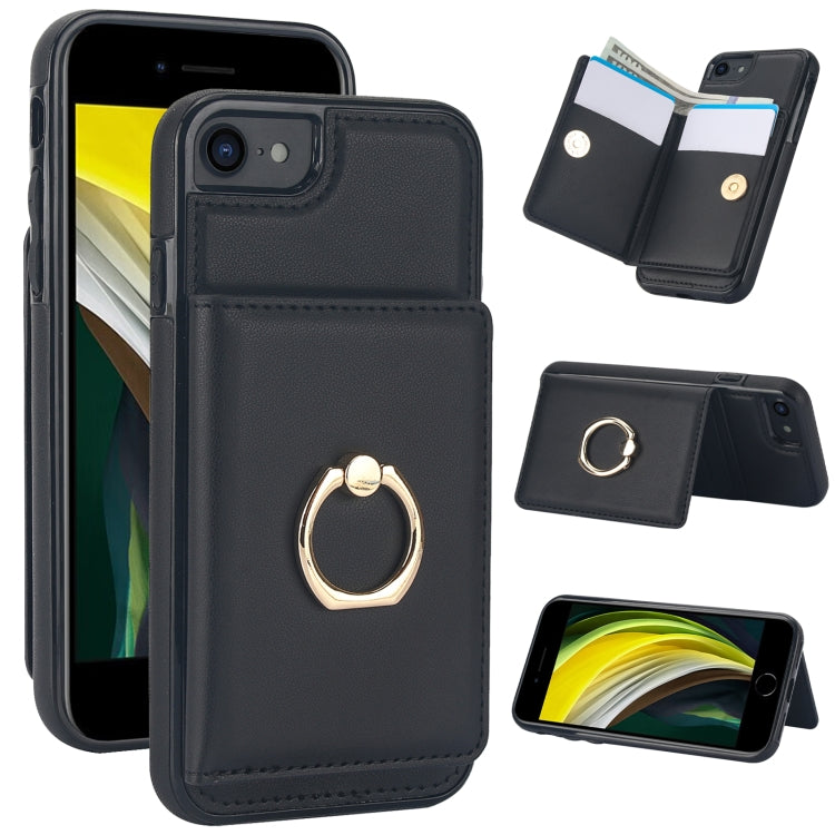 RFID Anti-theft Card Ring Holder Phone Case