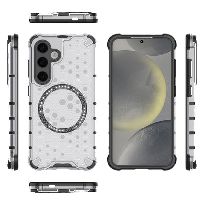 Honeycomb Magnetic Ring Shockproof Phone Case, For Samsung Galaxy S24 5G, For Samsung Galaxy S23 FE 5G, For Samsung Galaxy S23 Ultra 5G, For Samsung Galaxy S23+ 5G, For Samsung Galaxy S23 5G