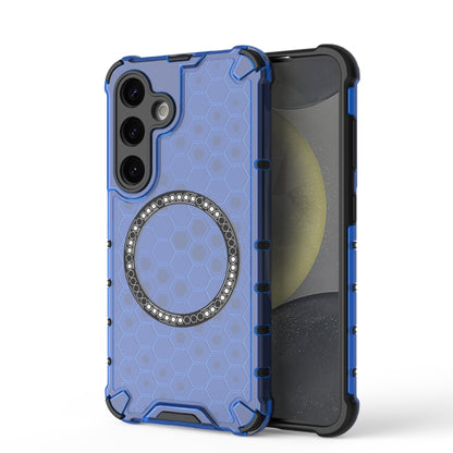 Honeycomb Magnetic Ring Shockproof Phone Case, For Samsung Galaxy S24 5G, For Samsung Galaxy S23 FE 5G, For Samsung Galaxy S23 Ultra 5G, For Samsung Galaxy S23+ 5G, For Samsung Galaxy S23 5G