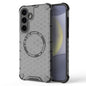 Honeycomb Magnetic Ring Shockproof Phone Case, For Samsung Galaxy S26+ 5G, For Samsung Galaxy S26 Ultra 5G, For Samsung Galaxy S26 5G, For Samsung Galaxy S25 Edge 5G, For Samsung Galaxy S25 5G, For Samsung Galaxy S25+ 5G, For Samsung Galaxy S25 Ultra 5...
