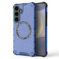 Honeycomb Magnetic Ring Shockproof Phone Case, For Samsung Galaxy S26+ 5G, For Samsung Galaxy S26 Ultra 5G, For Samsung Galaxy S26 5G, For Samsung Galaxy S25 Edge 5G, For Samsung Galaxy S25 5G, For Samsung Galaxy S25+ 5G, For Samsung Galaxy S25 Ultra 5...