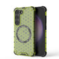 Honeycomb Magnetic Ring Shockproof Phone Case, For Samsung Galaxy S24 5G, For Samsung Galaxy S23 FE 5G, For Samsung Galaxy S23 Ultra 5G, For Samsung Galaxy S23+ 5G, For Samsung Galaxy S23 5G