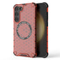 Honeycomb Magnetic Ring Shockproof Phone Case, For Samsung Galaxy S24 5G, For Samsung Galaxy S23 FE 5G, For Samsung Galaxy S23 Ultra 5G, For Samsung Galaxy S23+ 5G, For Samsung Galaxy S23 5G