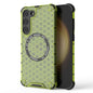 Honeycomb Magnetic Ring Shockproof Phone Case, For Samsung Galaxy S24 5G, For Samsung Galaxy S23 FE 5G, For Samsung Galaxy S23 Ultra 5G, For Samsung Galaxy S23+ 5G, For Samsung Galaxy S23 5G