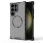 Honeycomb Magnetic Ring Shockproof Phone Case, For Samsung Galaxy S24 5G, For Samsung Galaxy S23 FE 5G, For Samsung Galaxy S23 Ultra 5G, For Samsung Galaxy S23+ 5G, For Samsung Galaxy S23 5G
