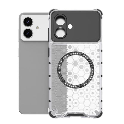 Honeycomb Magnetic Ring Shockproof Phone Case, For Samsung Galaxy S26+ 5G, For Samsung Galaxy S26 Ultra 5G, For Samsung Galaxy S26 5G, For Samsung Galaxy S25 Edge 5G, For Samsung Galaxy S25 5G, For Samsung Galaxy S25+ 5G, For Samsung Galaxy S25 Ultra 5...