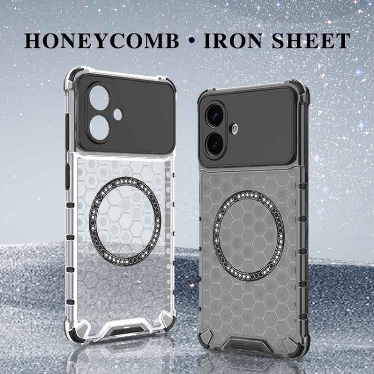 Honeycomb Magnetic Ring Shockproof Phone Case, For Samsung Galaxy S26+ 5G, For Samsung Galaxy S26 Ultra 5G, For Samsung Galaxy S26 5G, For Samsung Galaxy S25 Edge 5G, For Samsung Galaxy S25 5G, For Samsung Galaxy S25+ 5G, For Samsung Galaxy S25 Ultra 5...