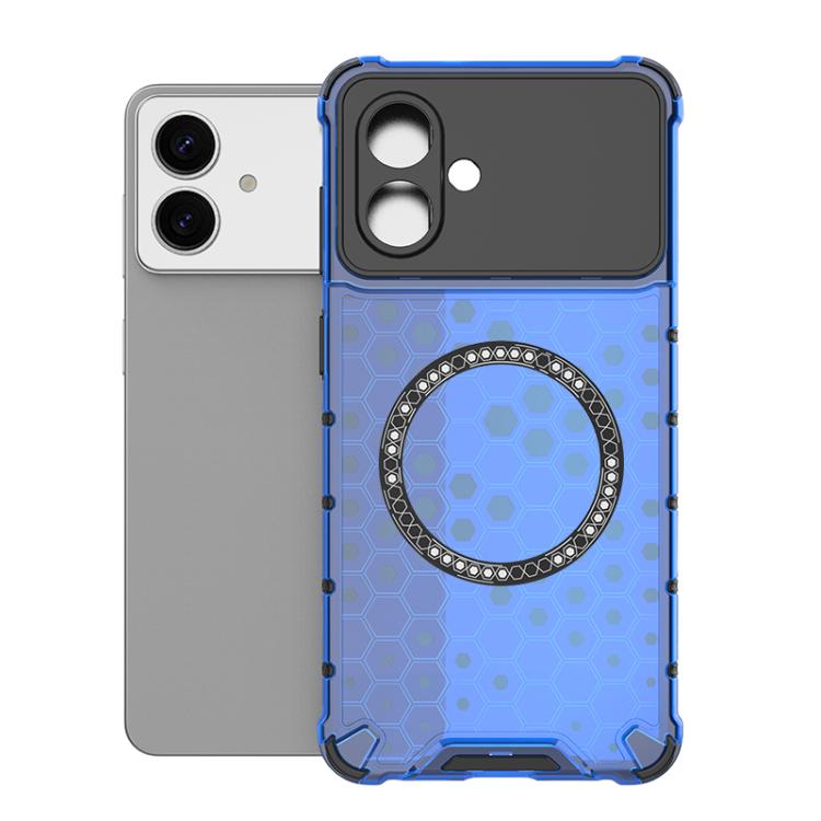 Honeycomb Magnetic Ring Shockproof Phone Case, For Samsung Galaxy S26+ 5G, For Samsung Galaxy S26 Ultra 5G, For Samsung Galaxy S26 5G, For Samsung Galaxy S25 Edge 5G, For Samsung Galaxy S25 5G, For Samsung Galaxy S25+ 5G, For Samsung Galaxy S25 Ultra 5...