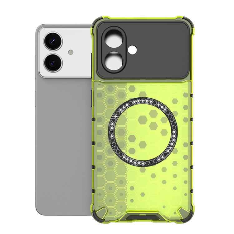 Honeycomb Magnetic Ring Shockproof Phone Case, For Samsung Galaxy S26+ 5G, For Samsung Galaxy S26 Ultra 5G, For Samsung Galaxy S26 5G, For Samsung Galaxy S25 Edge 5G, For Samsung Galaxy S25 5G, For Samsung Galaxy S25+ 5G, For Samsung Galaxy S25 Ultra 5...