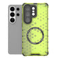 Honeycomb Magnetic Ring Shockproof Phone Case, For Samsung Galaxy S26+ 5G, For Samsung Galaxy S26 Ultra 5G, For Samsung Galaxy S26 5G, For Samsung Galaxy S25 Edge 5G, For Samsung Galaxy S25 5G, For Samsung Galaxy S25+ 5G, For Samsung Galaxy S25 Ultra 5...