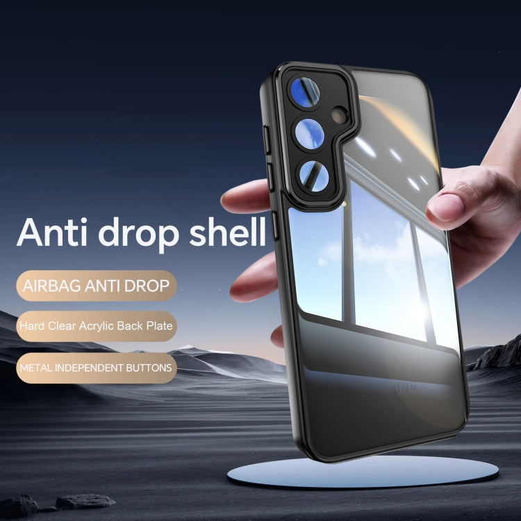 Acrylic Hybrid TPU Armor Shockproof Phone Case, For Samsung Galaxy S24+ 5G, For Samsung Galaxy S24 5G, For Samsung Galaxy S23 Ultra 5G, For Samsung Galaxy S23+ 5G, For Samsung Galaxy S23 5G