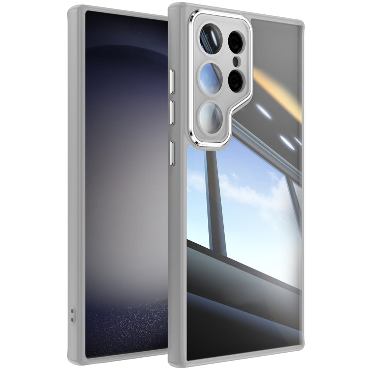 Acrylic Hybrid TPU Armor Shockproof Phone Case, For Samsung Galaxy S25 Edge 5G, For Samsung Galaxy S25 5G, For Samsung Galaxy S25+ 5G, For Samsung Galaxy S25 Ultra 5G, For Samsung Galaxy S24 FE 5G, For Samsung Galaxy S24 Ultra 5G