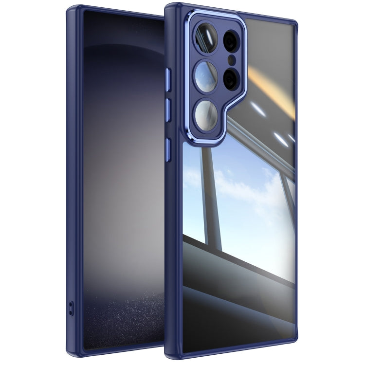 Acrylic Hybrid TPU Armor Shockproof Phone Case, For Samsung Galaxy S25 Edge 5G, For Samsung Galaxy S25 5G, For Samsung Galaxy S25+ 5G, For Samsung Galaxy S25 Ultra 5G, For Samsung Galaxy S24 FE 5G, For Samsung Galaxy S24 Ultra 5G