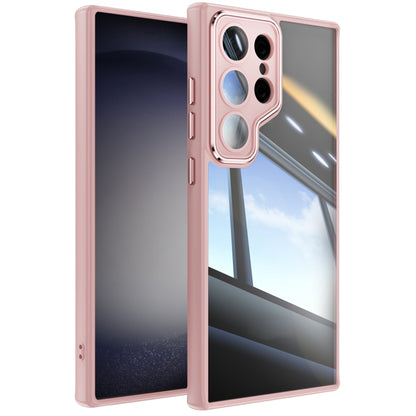 Acrylic Hybrid TPU Armor Shockproof Phone Case, For Samsung Galaxy S24+ 5G, For Samsung Galaxy S24 5G, For Samsung Galaxy S23 Ultra 5G, For Samsung Galaxy S23+ 5G, For Samsung Galaxy S23 5G