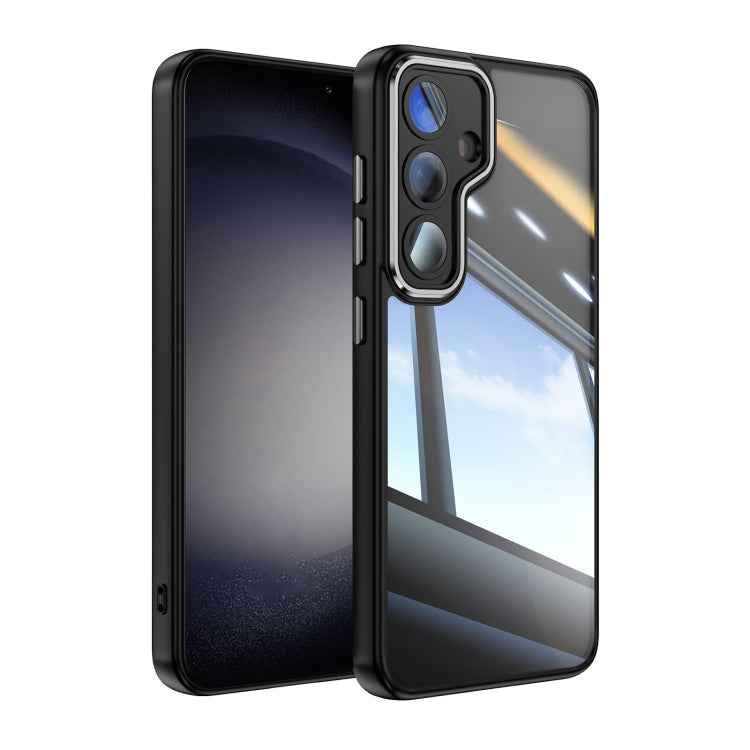 Acrylic Hybrid TPU Armor Shockproof Phone Case, For Samsung Galaxy S25 Edge 5G, For Samsung Galaxy S25 5G, For Samsung Galaxy S25+ 5G, For Samsung Galaxy S25 Ultra 5G, For Samsung Galaxy S24 FE 5G, For Samsung Galaxy S24 Ultra 5G