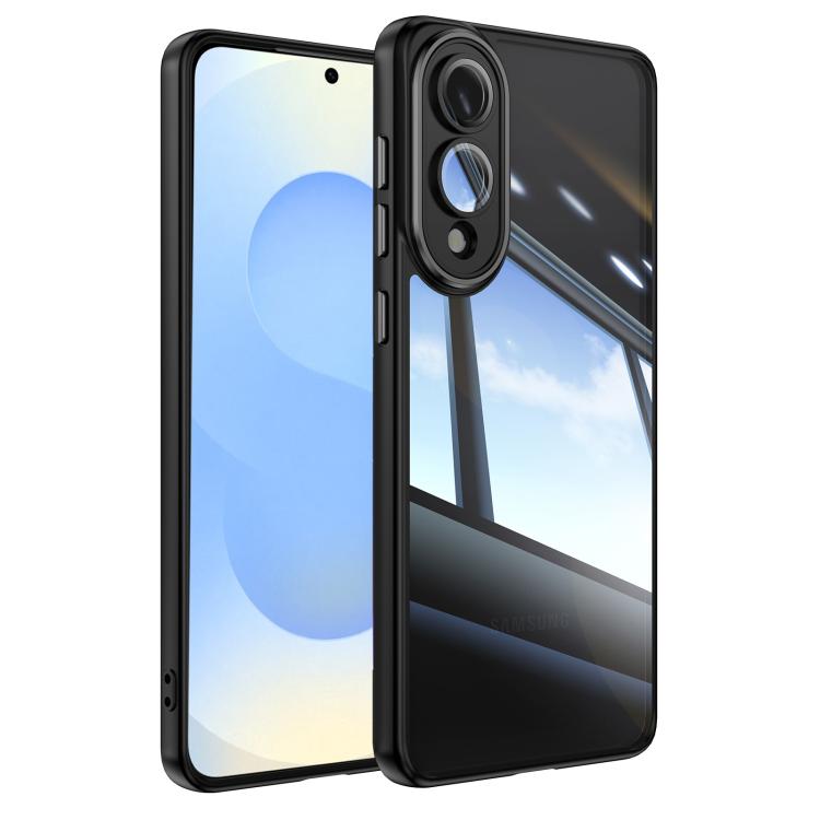 Acrylic Hybrid TPU Armor Shockproof Phone Case, For Samsung Galaxy S25 Edge 5G, For Samsung Galaxy S25 5G, For Samsung Galaxy S25+ 5G, For Samsung Galaxy S25 Ultra 5G, For Samsung Galaxy S24 FE 5G, For Samsung Galaxy S24 Ultra 5G