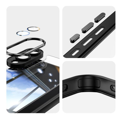 Acrylic Hybrid TPU Armor Shockproof Phone Case, For Samsung Galaxy S25 Edge 5G, For Samsung Galaxy S25 5G, For Samsung Galaxy S25+ 5G, For Samsung Galaxy S25 Ultra 5G, For Samsung Galaxy S24 FE 5G, For Samsung Galaxy S24 Ultra 5G