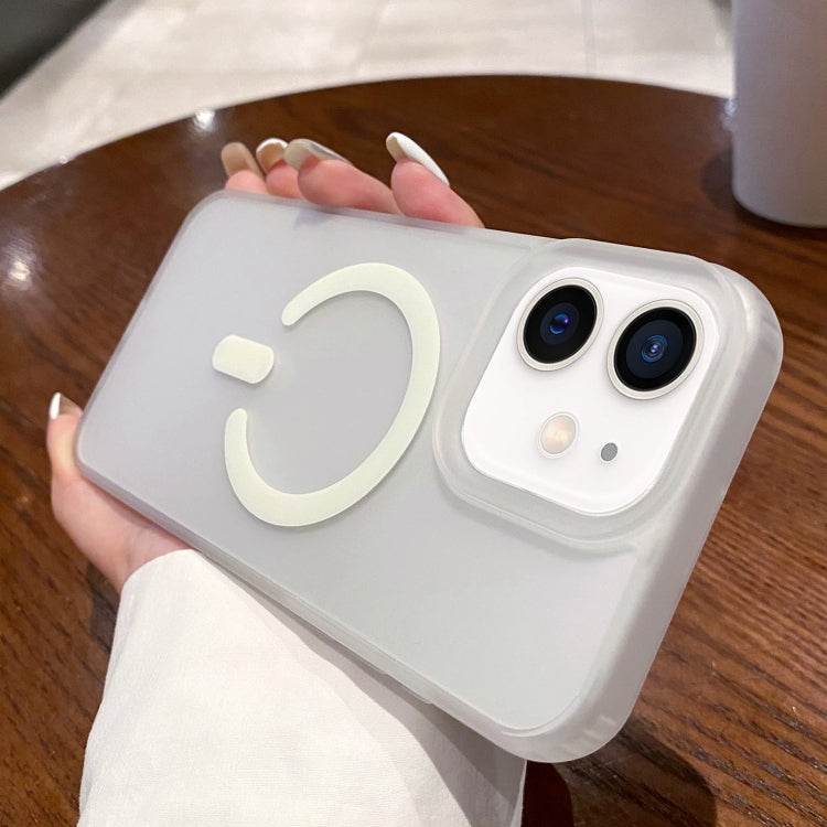 Dual-Side Frosted MagSafe Clear Phone Case