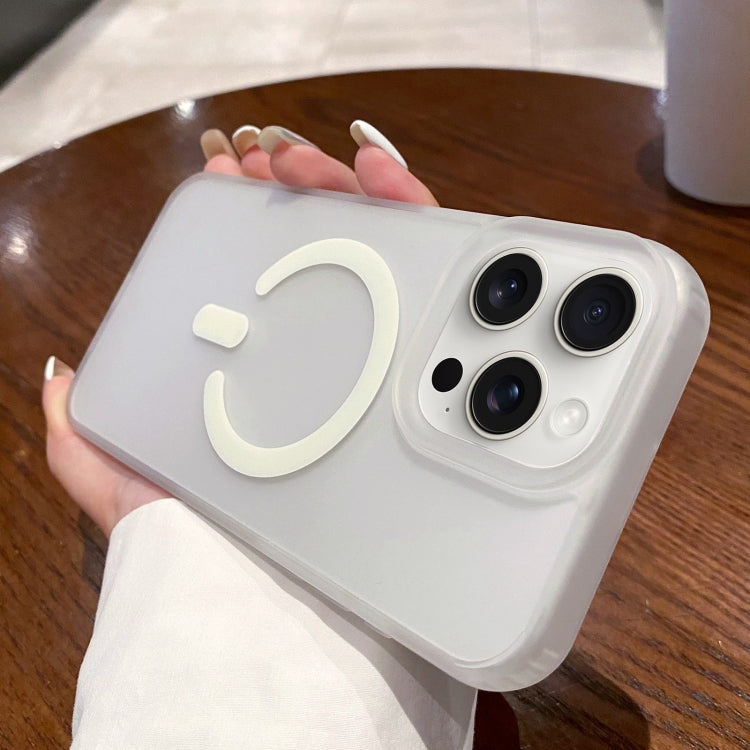 Dual-Side Frosted MagSafe Clear Phone Case