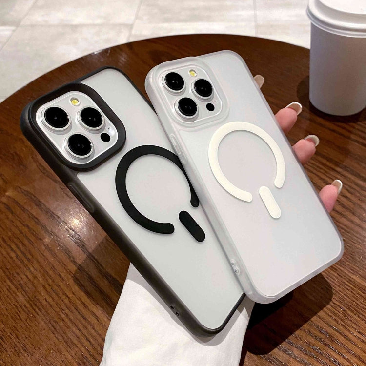 Dual-Side Frosted MagSafe Clear Phone Case