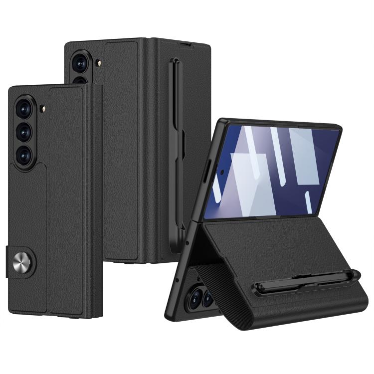 GKK Integrated Flip Leather Case with Pen Slotm, Stylus Not Included