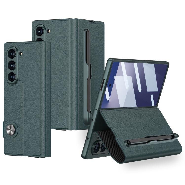 GKK Integrated Flip Leather Case with Pen Slotm, Stylus Not Included