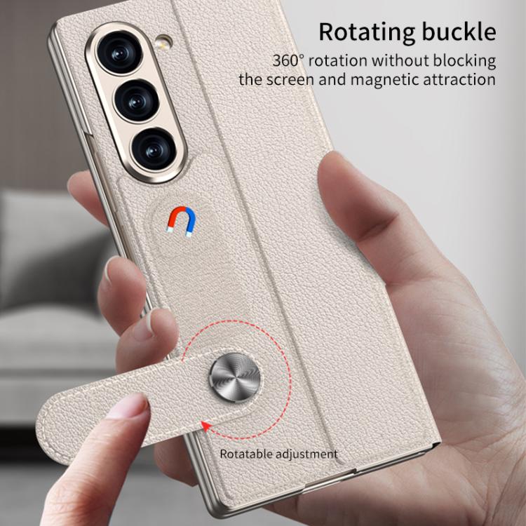 GKK Integrated Flip Leather Phone Case