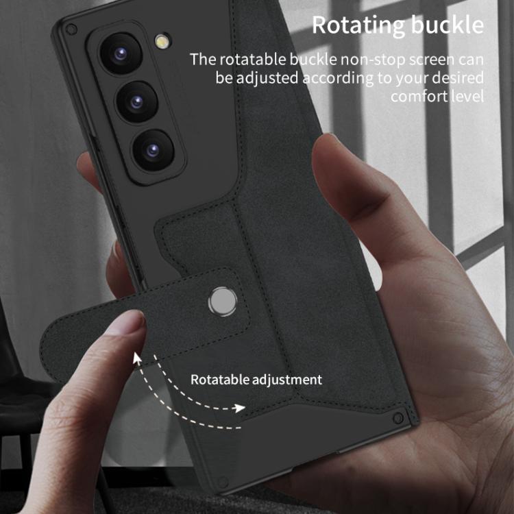 GKK Integrated Armor Flip Leather Case with Pen Slot, Stylus Not Included