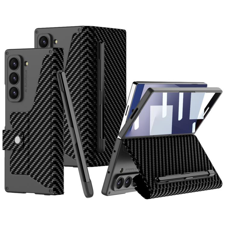 GKK Integrated Armor Flip Leather Case with Pen Slot, Stylus Not Included