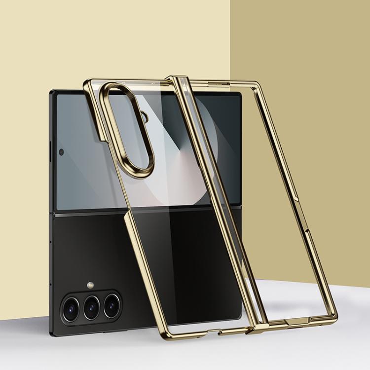 Three Parts 6D Electroplating PC Shockproof Phone Case