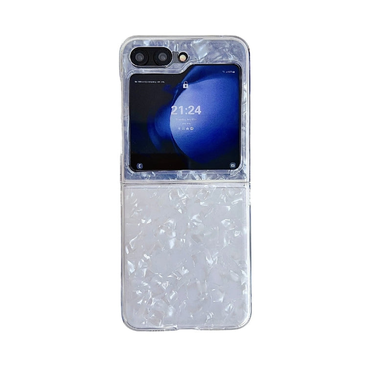 Pearlescent Shell Texture Phone Case, For Samsung Galaxy Z Fold7 5G, For Samsung Galaxy Z Fold Special, For Samsung Galaxy Z Flip6, For Samsung Galaxy Z Fold6, For Samsung Galaxy Z Fold5, For Samsung Galaxy Z Flip5, For Samsung Galaxy Z Fold4          ...