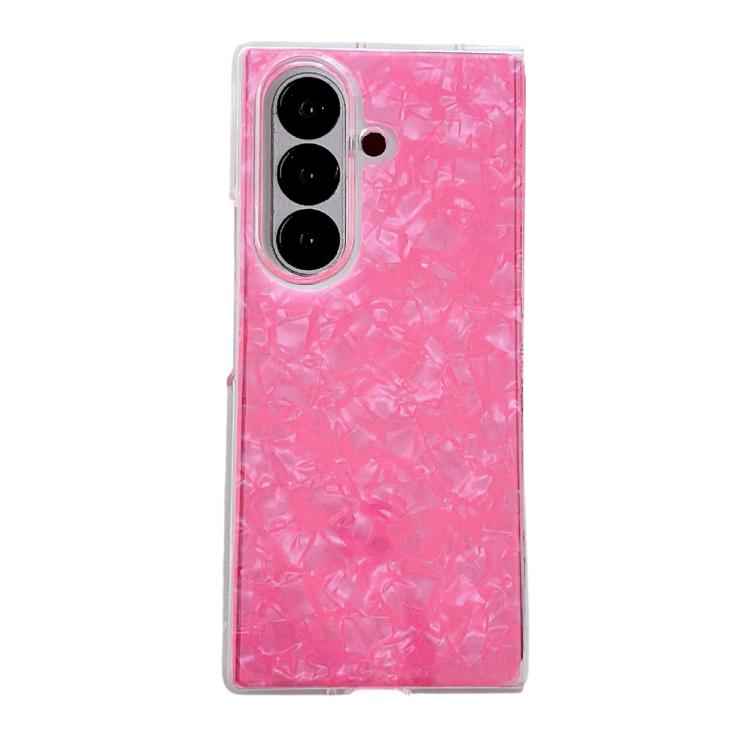 Pearlescent Shell Texture Phone Case, For Samsung Galaxy Z Fold7 5G, For Samsung Galaxy Z Fold Special, For Samsung Galaxy Z Flip6, For Samsung Galaxy Z Fold6, For Samsung Galaxy Z Fold5, For Samsung Galaxy Z Flip5, For Samsung Galaxy Z Fold4          ...