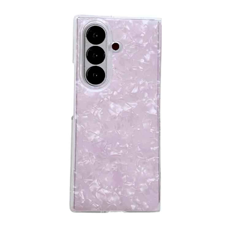 Pearlescent Shell Texture Phone Case, For Samsung Galaxy Z Fold7 5G, For Samsung Galaxy Z Fold Special, For Samsung Galaxy Z Flip6, For Samsung Galaxy Z Fold6, For Samsung Galaxy Z Fold5, For Samsung Galaxy Z Flip5, For Samsung Galaxy Z Fold4          ...
