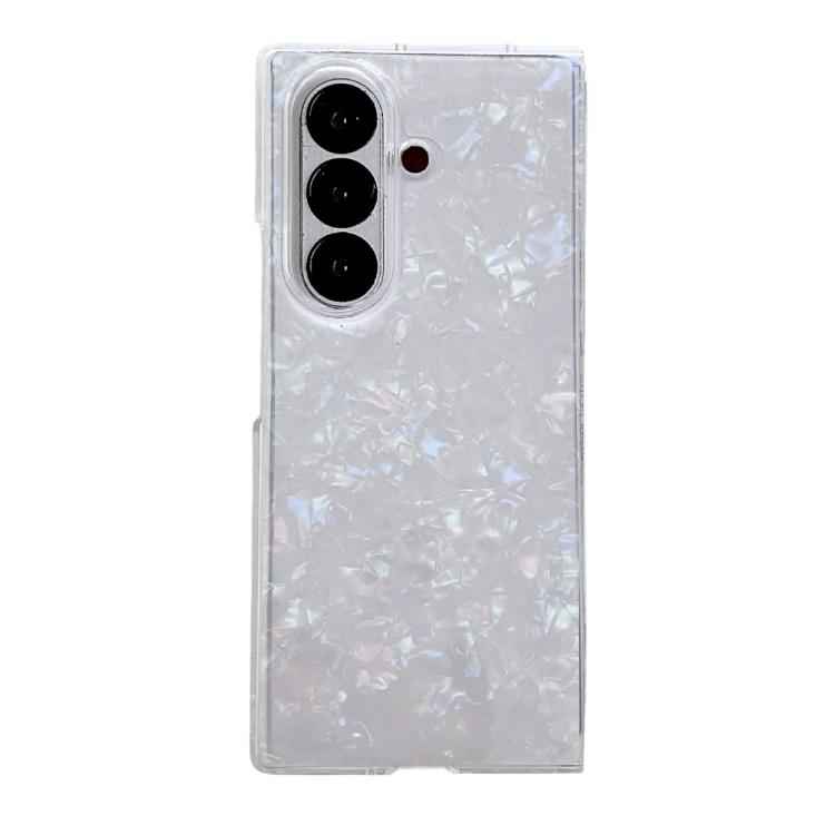 Pearlescent Shell Texture Phone Case, For Samsung Galaxy Z Fold7 5G, For Samsung Galaxy Z Fold Special, For Samsung Galaxy Z Flip6, For Samsung Galaxy Z Fold6, For Samsung Galaxy Z Fold5, For Samsung Galaxy Z Flip5, For Samsung Galaxy Z Fold4          ...