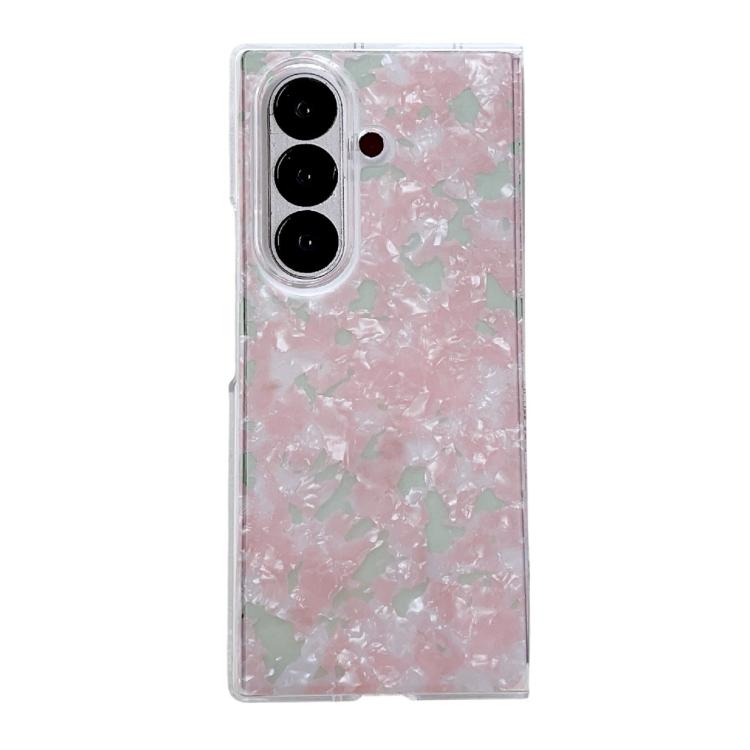 Pearlescent Shell Texture Phone Case, For Samsung Galaxy Z Fold7 5G, For Samsung Galaxy Z Fold Special, For Samsung Galaxy Z Flip6, For Samsung Galaxy Z Fold6, For Samsung Galaxy Z Fold5, For Samsung Galaxy Z Flip5, For Samsung Galaxy Z Fold4          ...