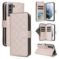 Crossbody Rhombic Zipper Tower Buckle Leather Phone Case with Lanyard, For Samsung Galaxy S22 5G, For Samsung Galaxy S21 FE 5G, For Samsung Galaxy S21 5G, For Samsung Galaxy S21+ 5G, For Samsung Galaxy S21 Ultra 5G