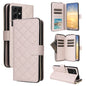 Crossbody Rhombic Zipper Tower Buckle Leather Phone Case with Lanyard, For Samsung Galaxy S22 5G, For Samsung Galaxy S21 FE 5G, For Samsung Galaxy S21 5G, For Samsung Galaxy S21+ 5G, For Samsung Galaxy S21 Ultra 5G