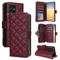 Crossbody Rhombic Zipper Tower Buckle Leather Phone Case with Lanyard, For Samsung Galaxy S22 5G, For Samsung Galaxy S21 FE 5G, For Samsung Galaxy S21 5G, For Samsung Galaxy S21+ 5G, For Samsung Galaxy S21 Ultra 5G