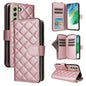 Crossbody Rhombic Zipper Tower Buckle Leather Phone Case with Lanyard, For Samsung Galaxy S22 5G, For Samsung Galaxy S21 FE 5G, For Samsung Galaxy S21 5G, For Samsung Galaxy S21+ 5G, For Samsung Galaxy S21 Ultra 5G
