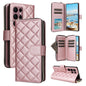 Crossbody Rhombic Zipper Tower Buckle Leather Phone Case with Lanyard, For Samsung Galaxy S24 Ultra 5G, For Samsung Galaxy S24+ 5G, For Samsung Galaxy S24 5G, For Samsung Galaxy S23 FE 5G, For Samsung Galaxy S23 Ultra 5G, For Samsung Galaxy S23+       ...