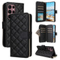 Crossbody Rhombic Zipper Tower Buckle Leather Phone Case with Lanyard, For Samsung Galaxy S24 Ultra 5G, For Samsung Galaxy S24+ 5G, For Samsung Galaxy S24 5G, For Samsung Galaxy S23 FE 5G, For Samsung Galaxy S23 Ultra 5G, For Samsung Galaxy S23+       ...