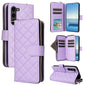 Crossbody Rhombic Zipper Tower Buckle Leather Phone Case with Lanyard, For Samsung Galaxy S24 Ultra 5G, For Samsung Galaxy S24+ 5G, For Samsung Galaxy S24 5G, For Samsung Galaxy S23 FE 5G, For Samsung Galaxy S23 Ultra 5G, For Samsung Galaxy S23+       ...