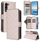 Crossbody Rhombic Zipper Tower Buckle Leather Phone Case with Lanyard, For Samsung Galaxy S24 Ultra 5G, For Samsung Galaxy S24+ 5G, For Samsung Galaxy S24 5G, For Samsung Galaxy S23 FE 5G, For Samsung Galaxy S23 Ultra 5G, For Samsung Galaxy S23+       ...