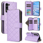 Crossbody Rhombic Zipper Tower Buckle Leather Phone Case with Lanyard, For Samsung Galaxy S24 Ultra 5G, For Samsung Galaxy S24+ 5G, For Samsung Galaxy S24 5G, For Samsung Galaxy S23 FE 5G, For Samsung Galaxy S23 Ultra 5G, For Samsung Galaxy S23+       ...