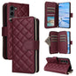Crossbody Rhombic Zipper Tower Buckle Leather Phone Case with Lanyard, For Samsung Galaxy S24 Ultra 5G, For Samsung Galaxy S24+ 5G, For Samsung Galaxy S24 5G, For Samsung Galaxy S23 FE 5G, For Samsung Galaxy S23 Ultra 5G, For Samsung Galaxy S23+       ...
