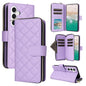 Crossbody Rhombic Zipper Tower Buckle Leather Phone Case with Lanyard, For Samsung Galaxy S24 Ultra 5G, For Samsung Galaxy S24+ 5G, For Samsung Galaxy S24 5G, For Samsung Galaxy S23 FE 5G, For Samsung Galaxy S23 Ultra 5G, For Samsung Galaxy S23+       ...